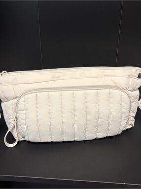 Cloud Island Stroller Organizer with Strap - Cream NWT